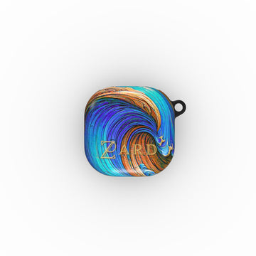 Samsung Buds case: Timber Sapphire Wave