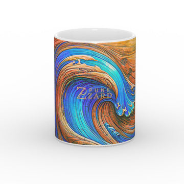 Mug: Timber Sapphire Wave