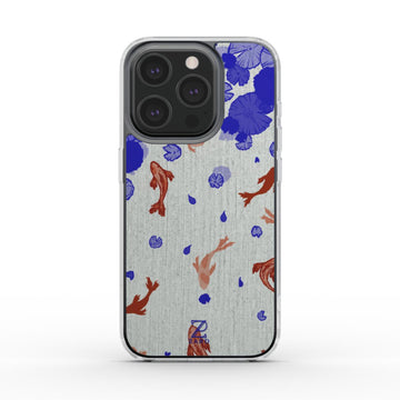 Phone clear case (MagSafe): Koi