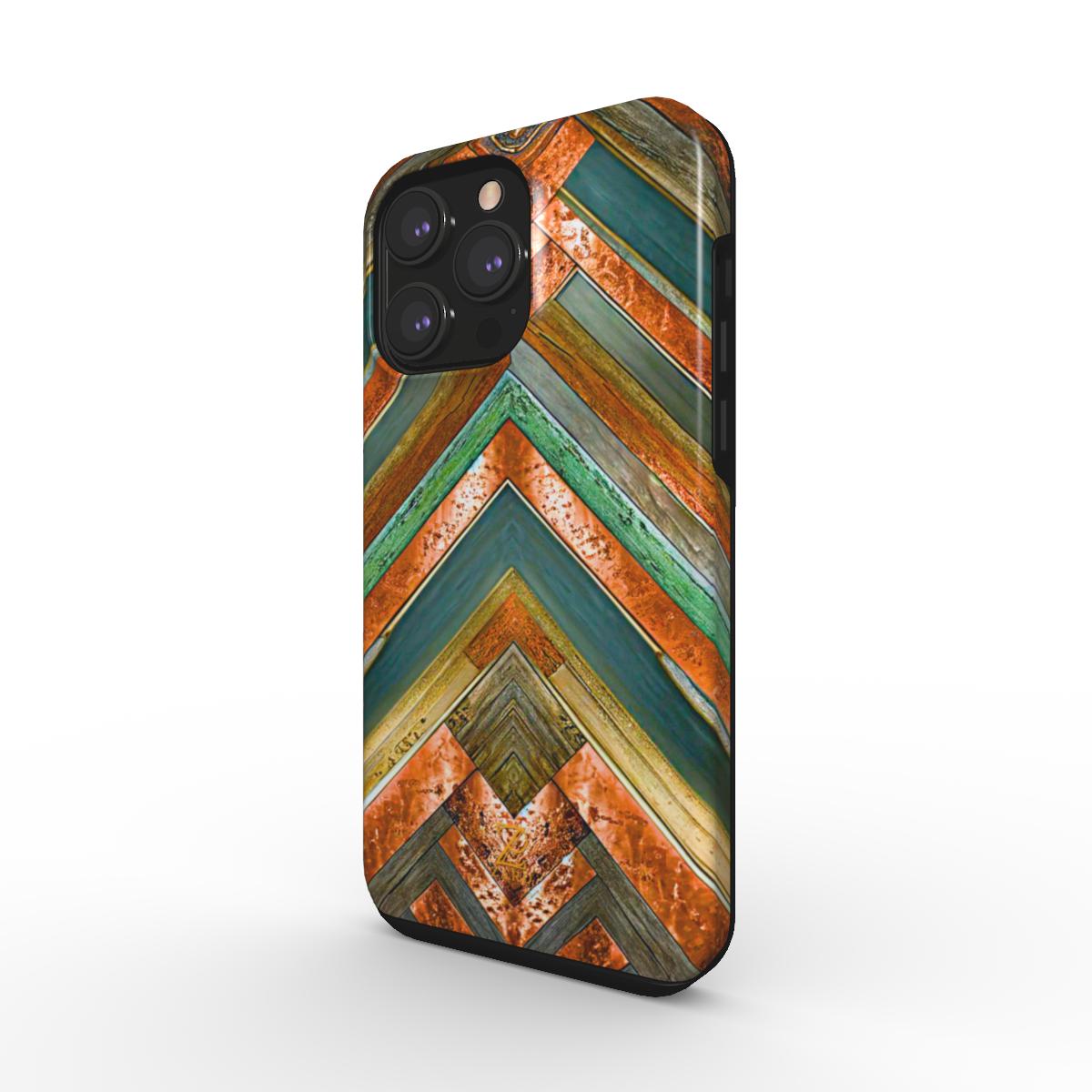 Phone tough case: Brass Copper Mirror