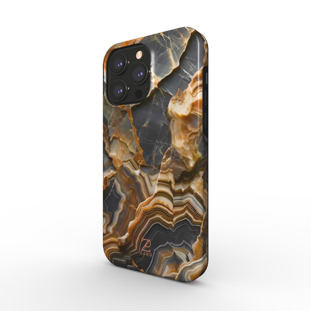 Phone tough case (MagSafe): Axinite Marble