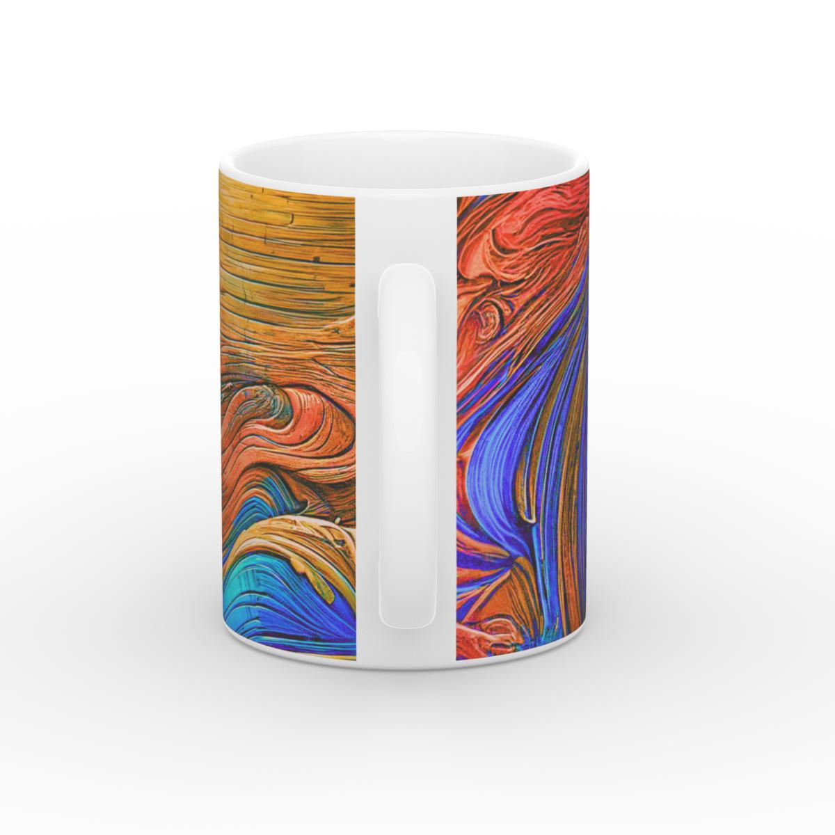 Mug: Timber Sapphire Wave