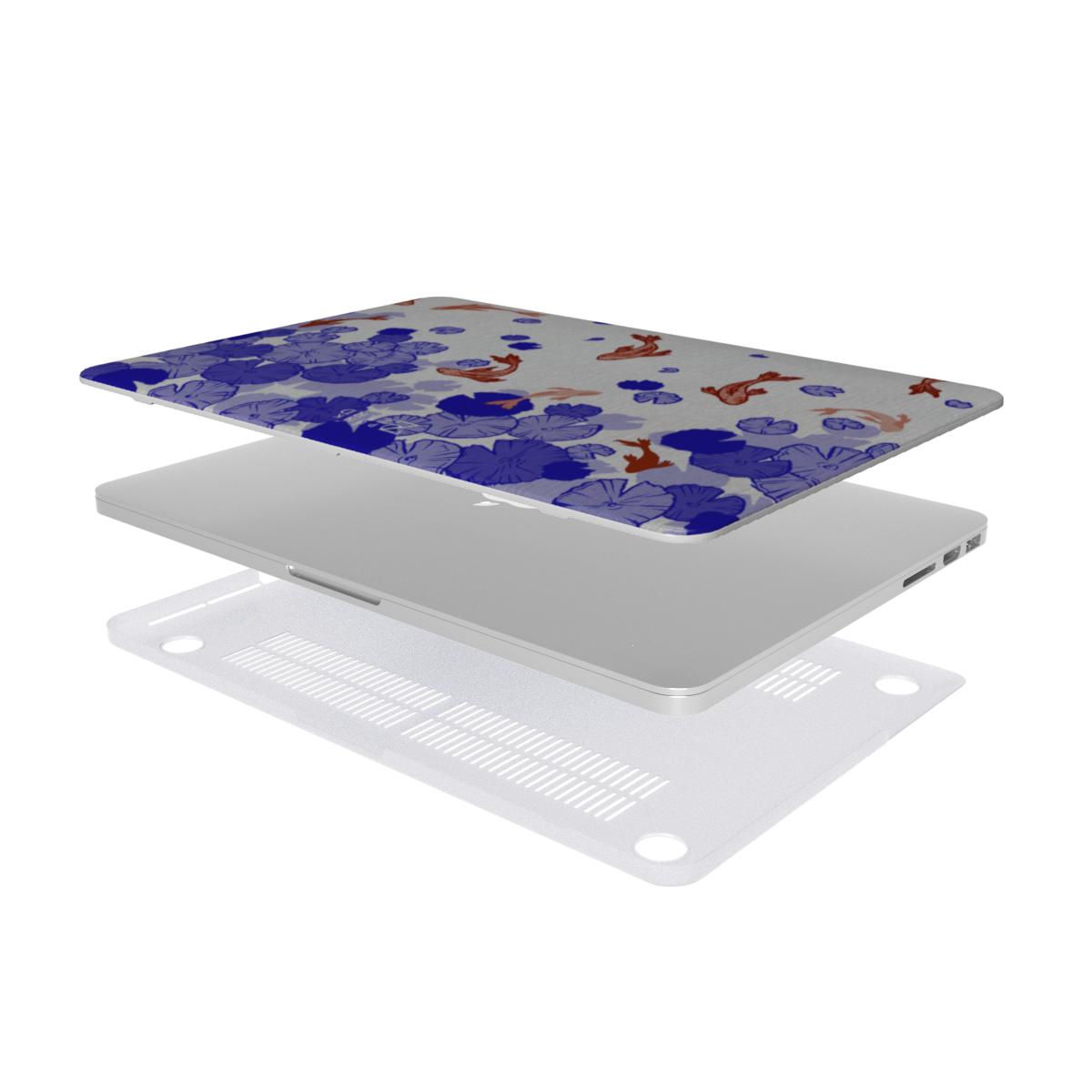 MacBook snap case: Koi