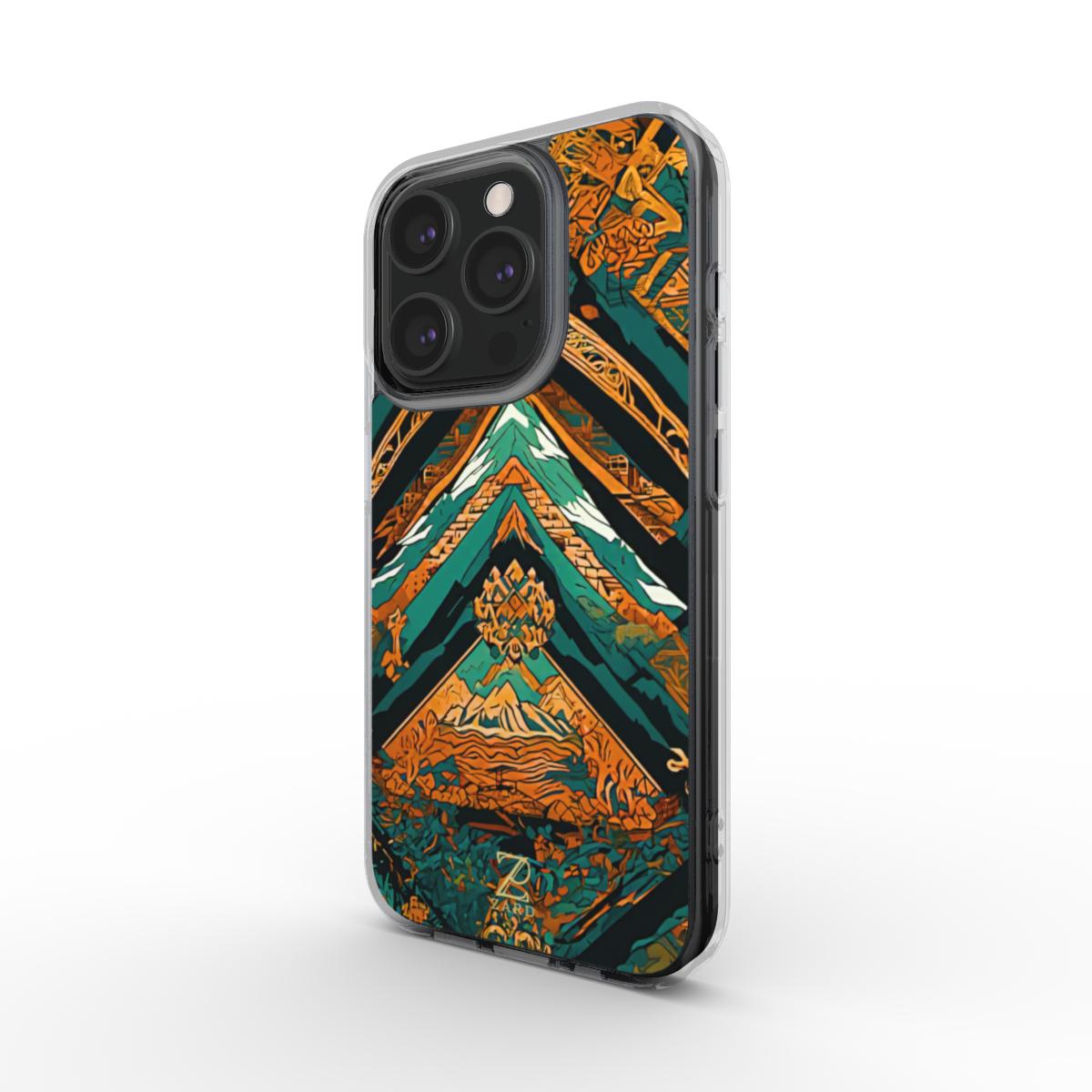 Phone clear case (MagSafe): Copper Mountain