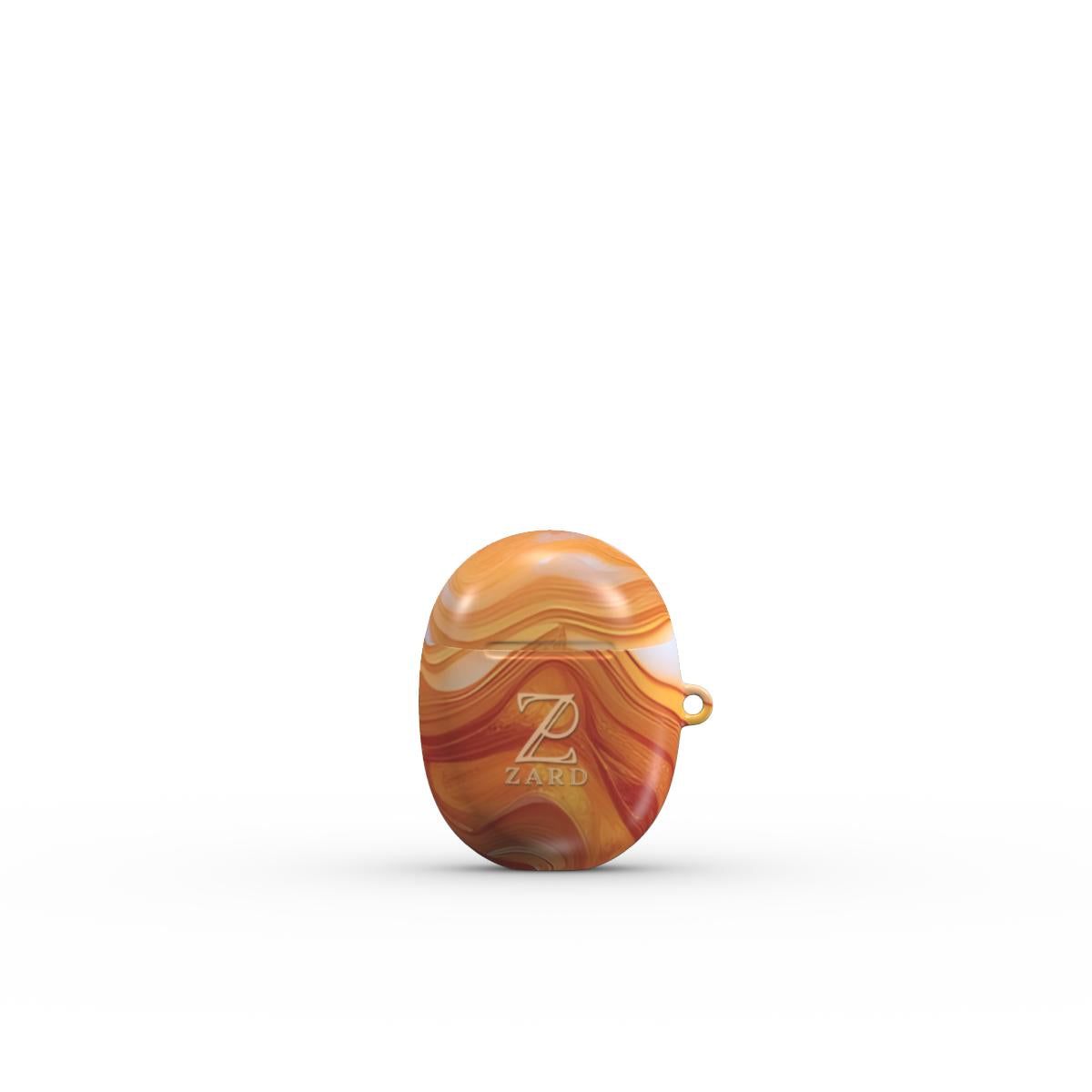 Google Pixel Buds Tough Case: Amber Marble