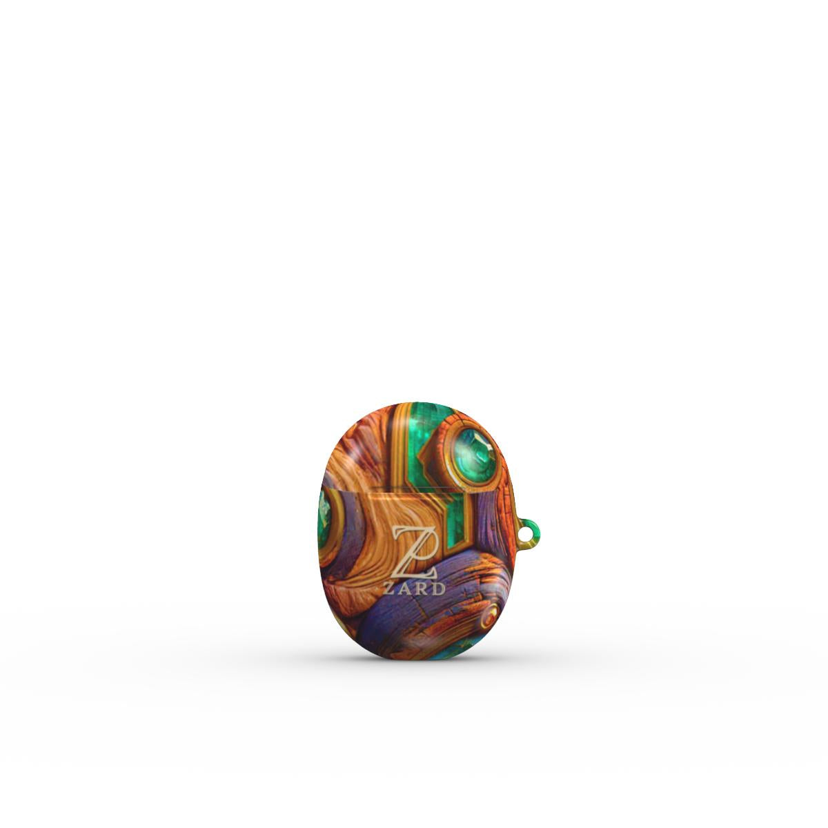 Google Pixel Buds Tough Case: Emerald Roots