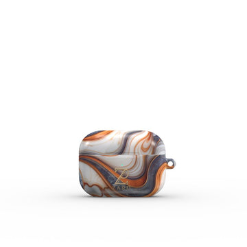 Apple AirPods Tough Case: Coffee Cream Marble