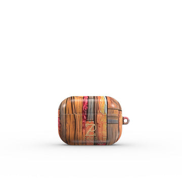 Apple AirPods Tough Case: Ruby Copper Timber