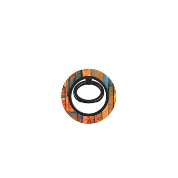 Phone Ring Holder: Amber Timber