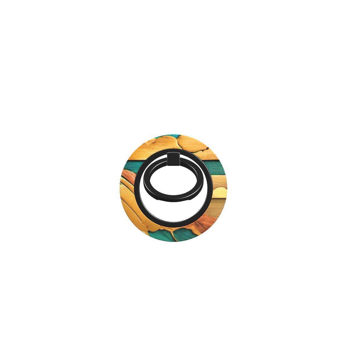 Phone Ring Holder: Emerald Rustic Ocean