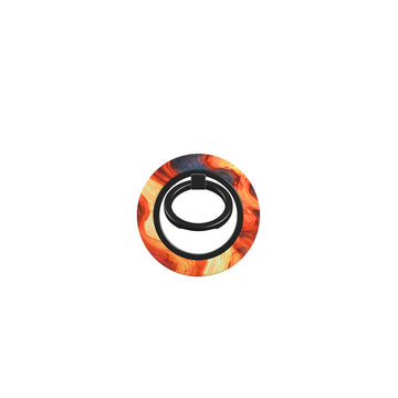 Phone Ring Holder: Burning Wood