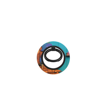 Phone Ring Holder: Rustic River Shore