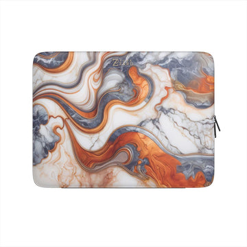 Laptop Sleeve: Coffee Cream Marble