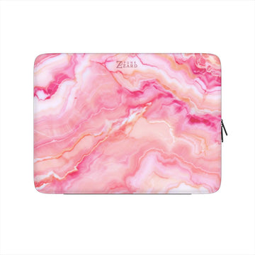 Laptop Sleeve: Pink Marble