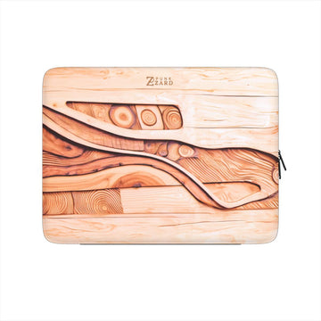 Laptop Sleeve: Plywood Flow