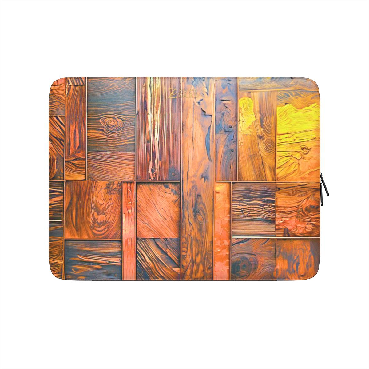 Laptop Sleeve: Amber Wood Mosaic