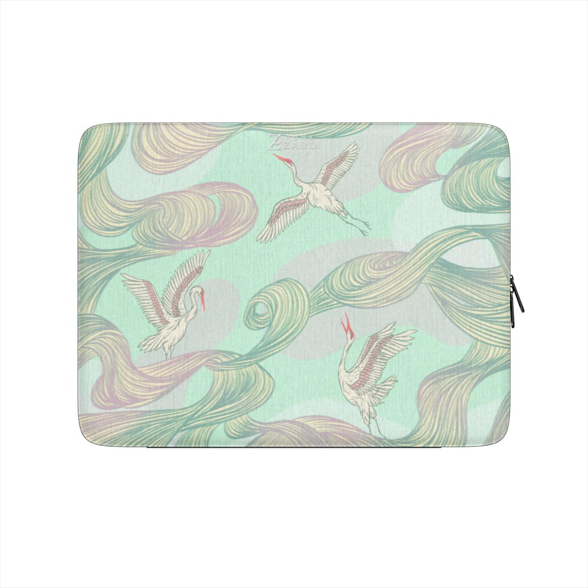 Laptop Sleeve: Echoes of Cranes