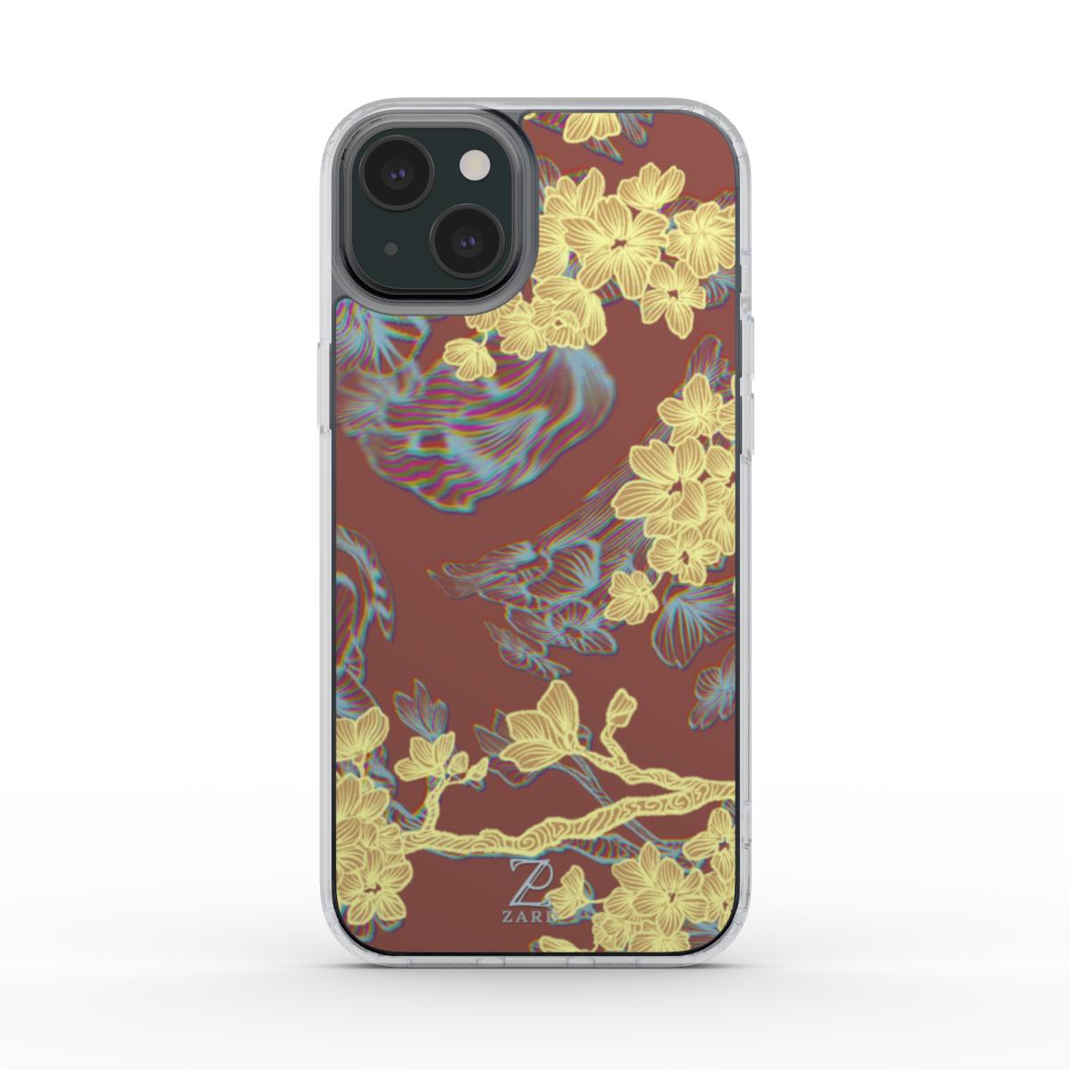 Phone clear case: Cheerful Blossoms