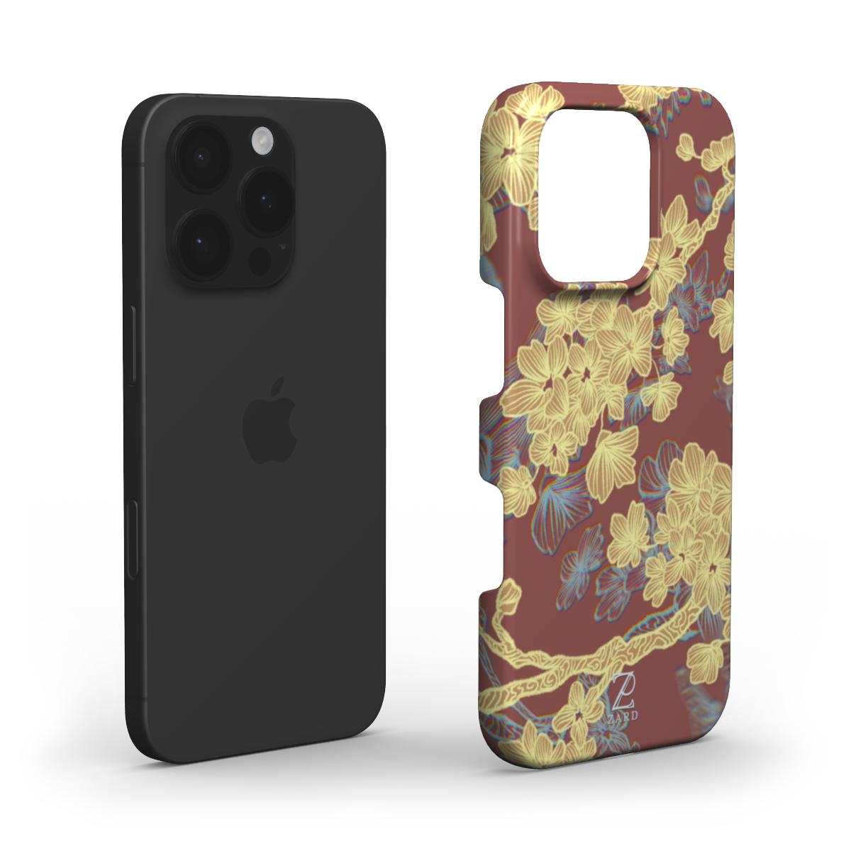 Phone snap case: Cheerful Blossoms