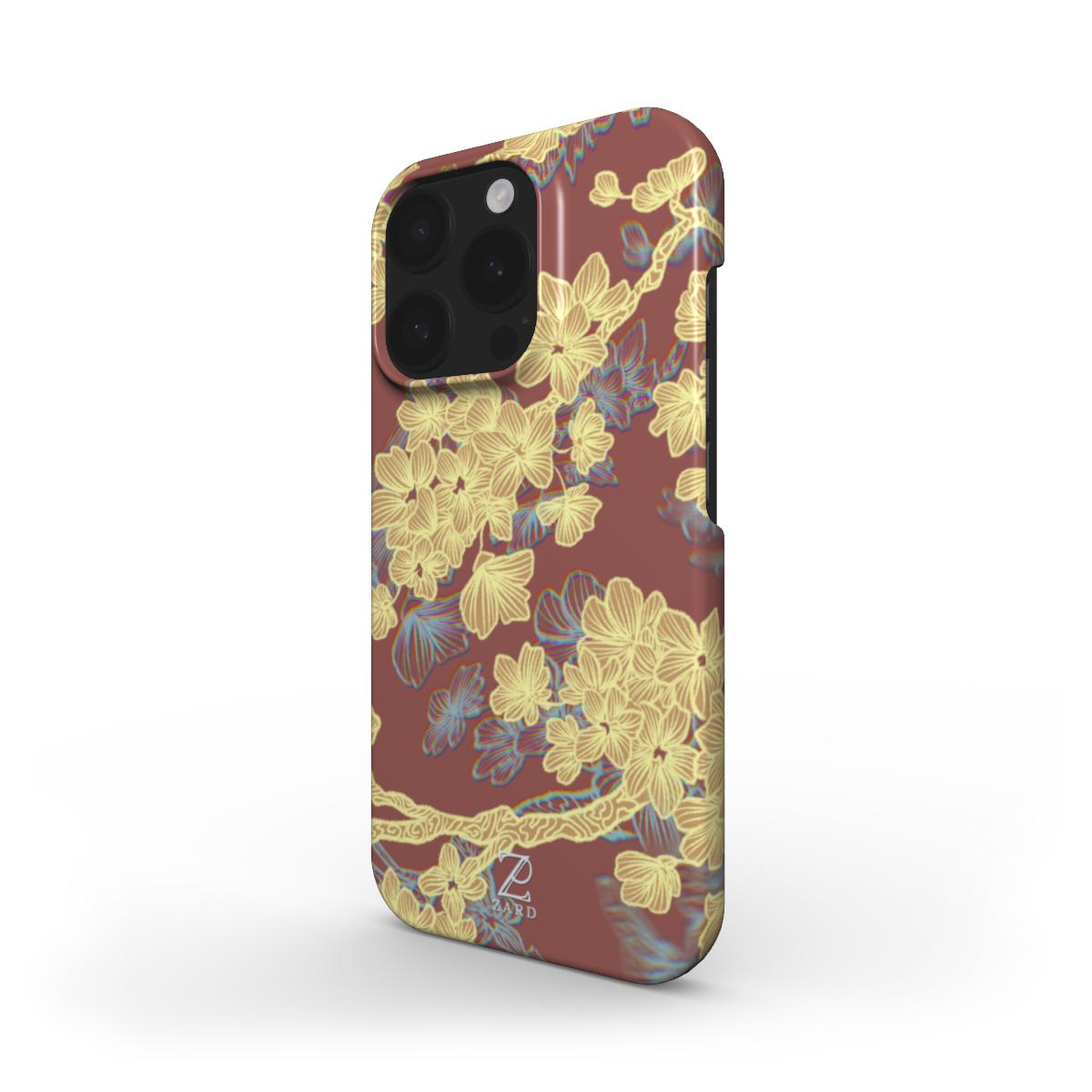 Phone snap case: Cheerful Blossoms